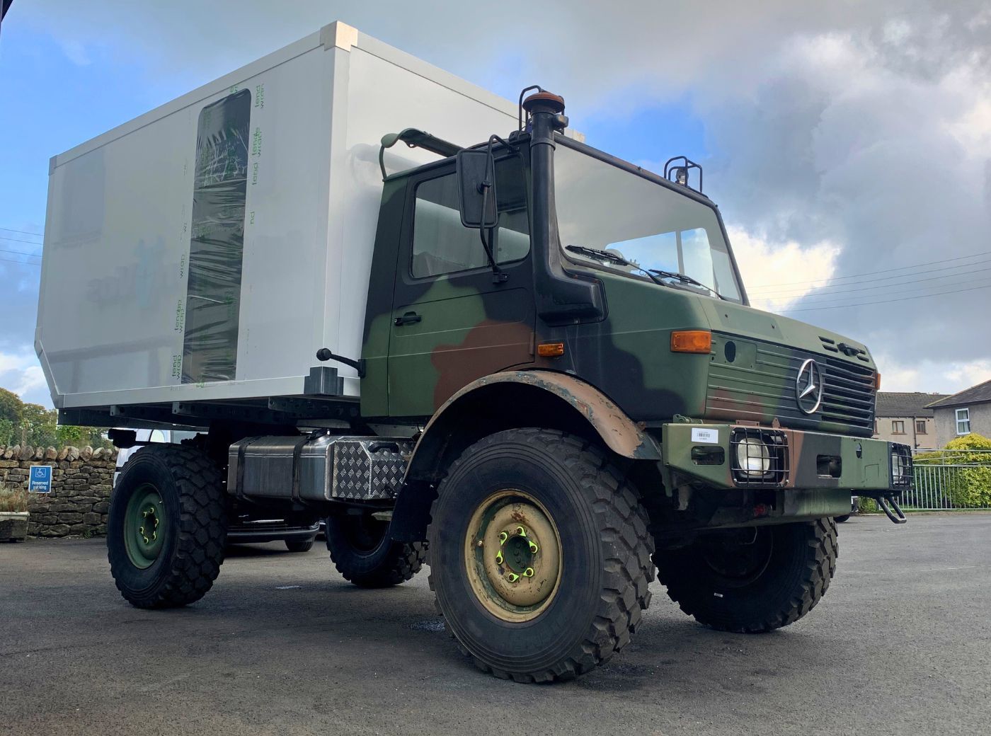 Unimog U1300L Subframe & Box
