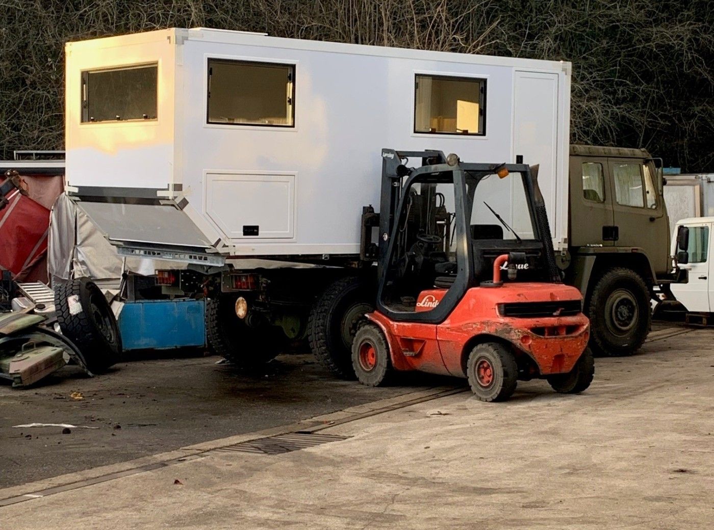 DAF T244 Subframe & Box