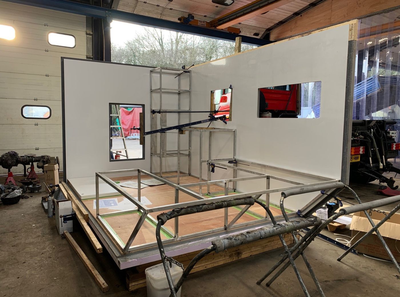 Mercedes 814D Expedition Truck