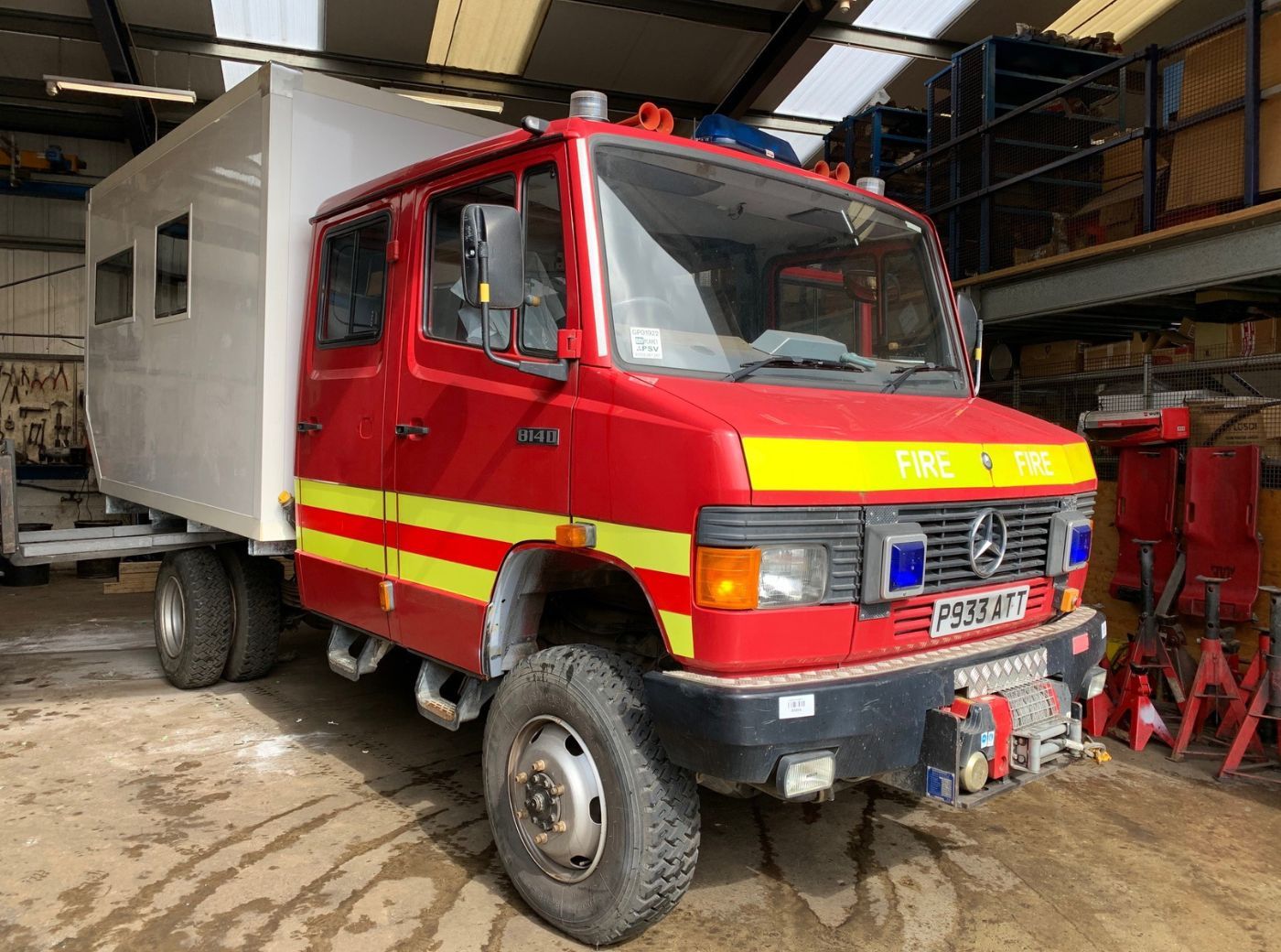 Mercedes 814D Expedition Truck