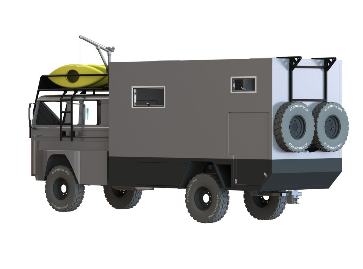 Mercedes 1124AF Expedition Truck