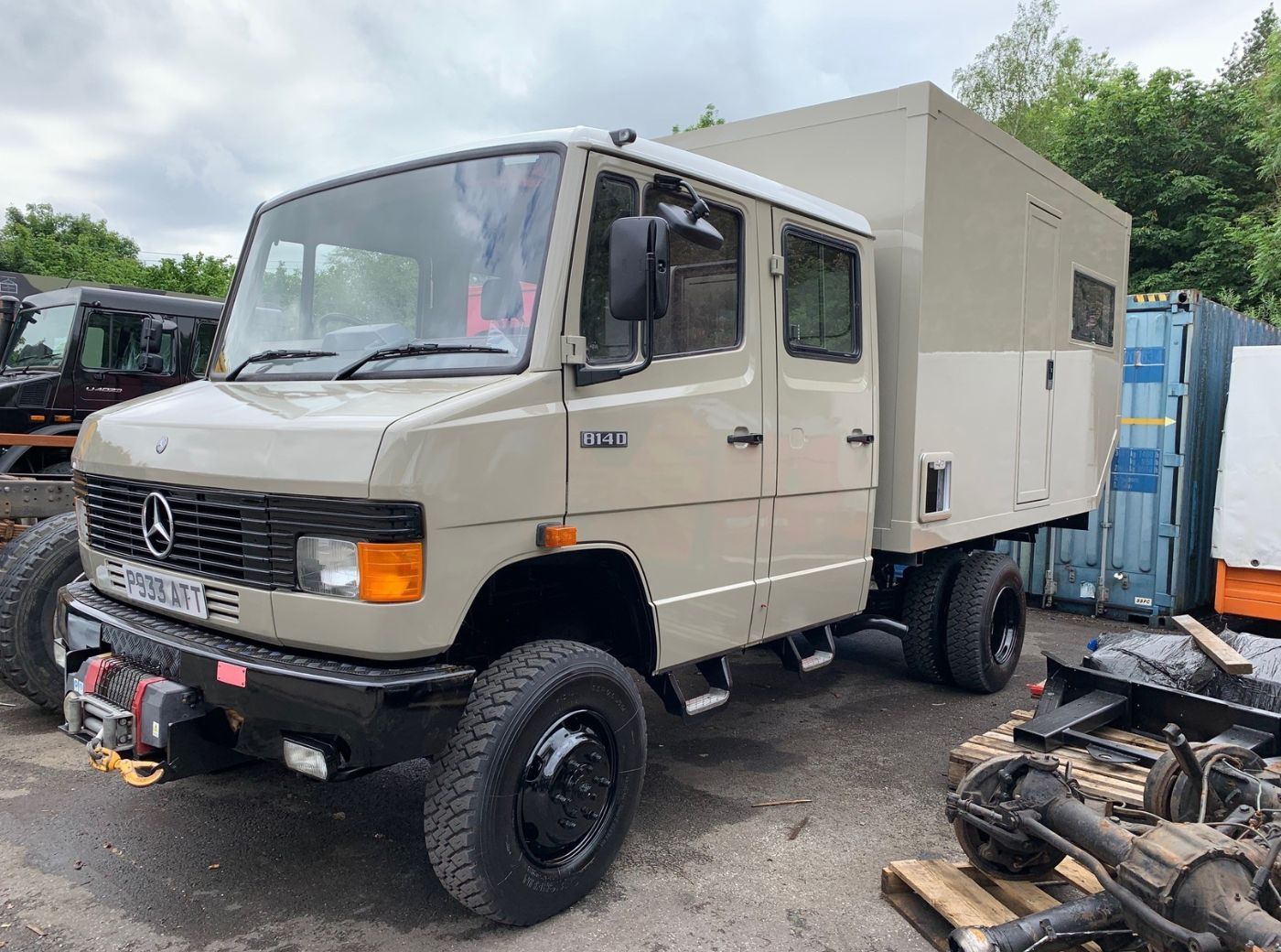 Mercedes 814D Expedition Truck