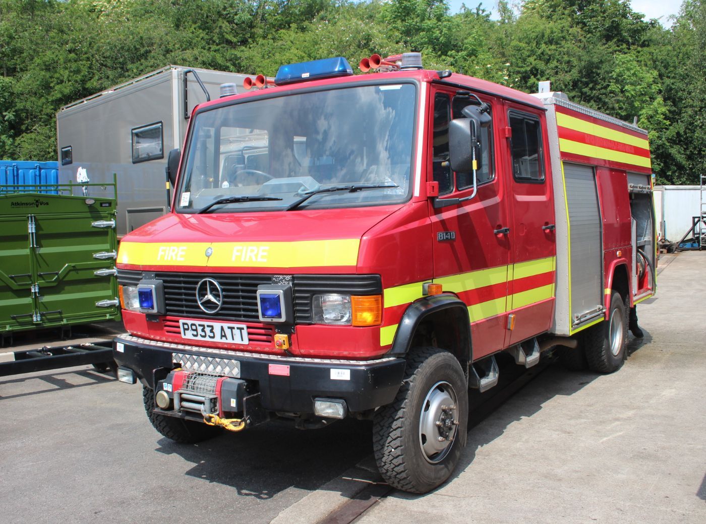 Mercedes 814D Expedition Truck