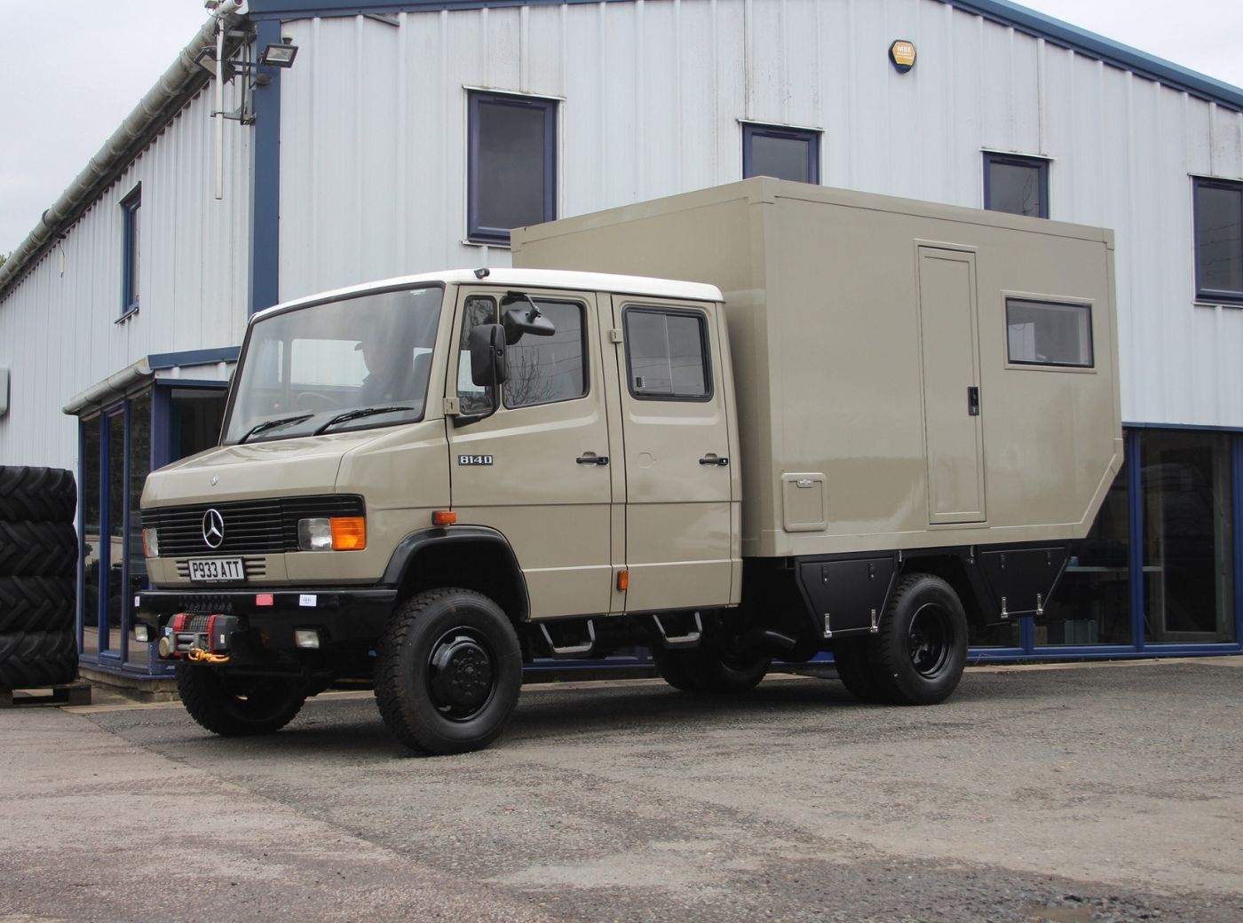 Mercedes 814D Expedition Truck