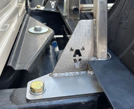 Bumper Mounted Spare Wheel Carrier