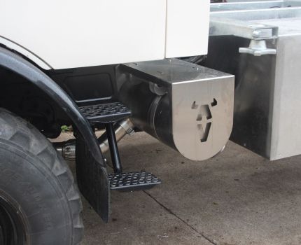 Compact Stainless Steel Exhaust