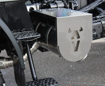 Compact Stainless Steel Exhaust