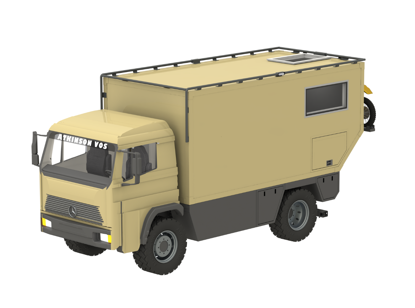 Mercedes 1124AF Expedition Vehicle