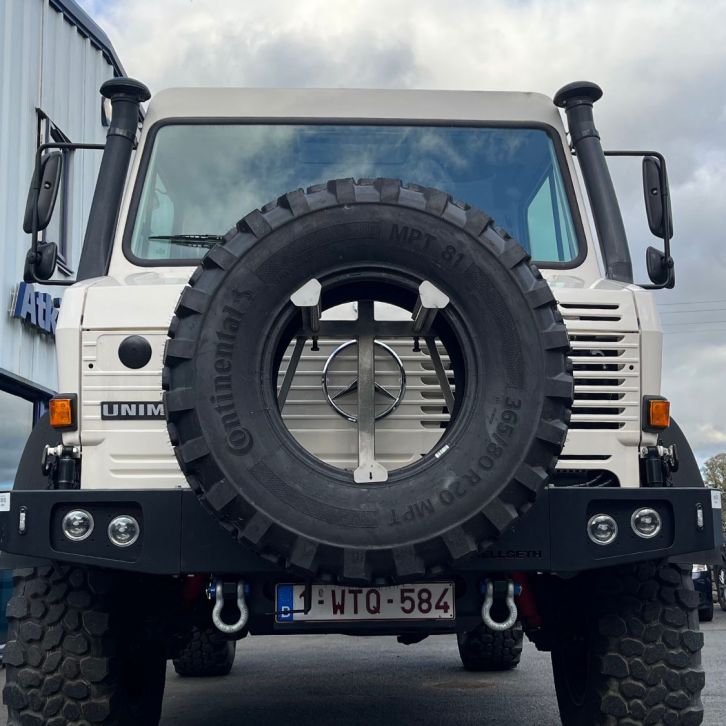 Bumper Mounted Spare Wheel Carrier