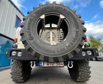 Bumper Mounted Spare Wheel Carrier