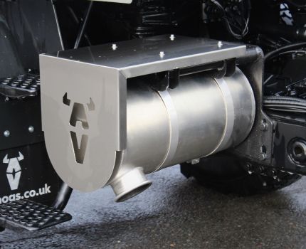 Compact Stainless Steel Exhaust